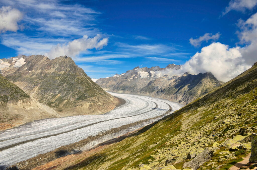 Aussicht Aletschgletscher