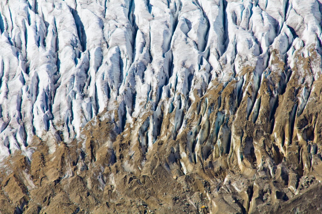 Aletsch Gletscher Struktur